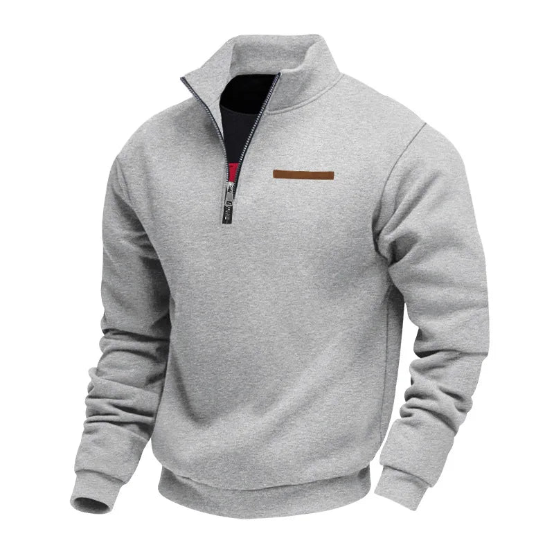 Sweter polarowy męski komfortowy – ciepły polar fleece
