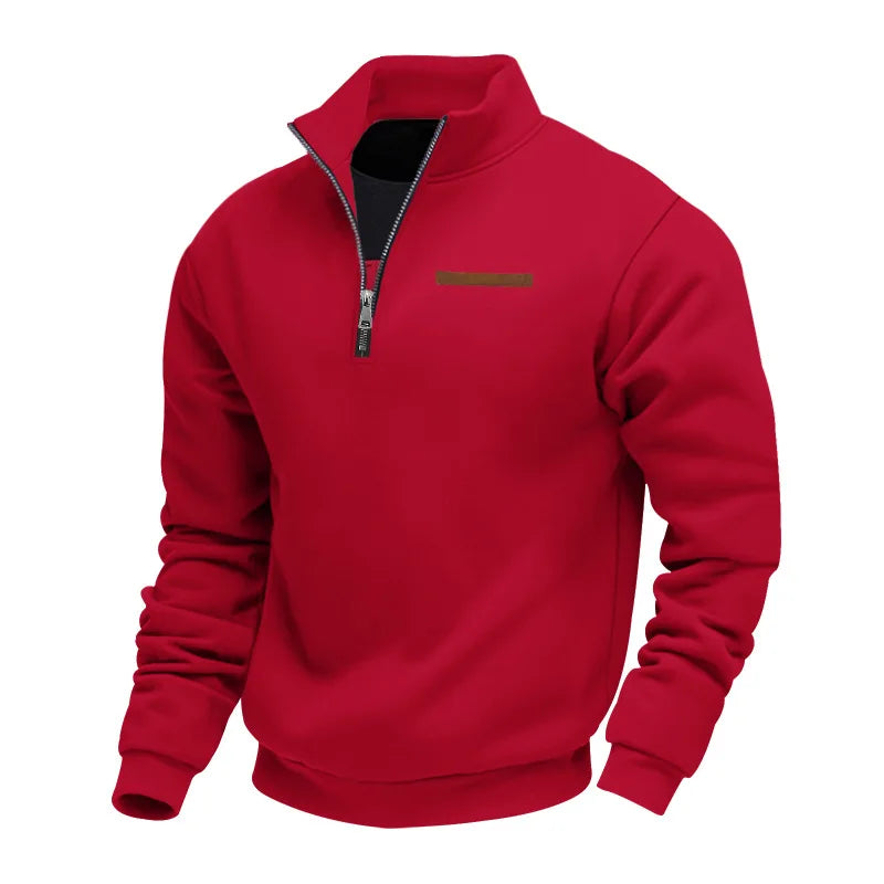 Sweter polarowy męski komfortowy – ciepły polar fleece