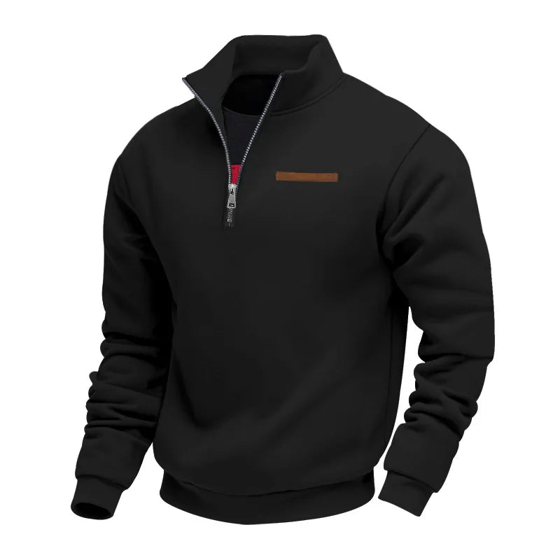Sweter polarowy męski komfortowy – ciepły polar fleece