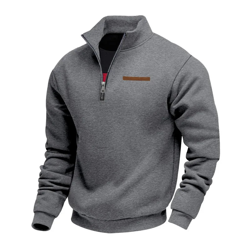 Sweter polarowy męski komfortowy – ciepły polar fleece
