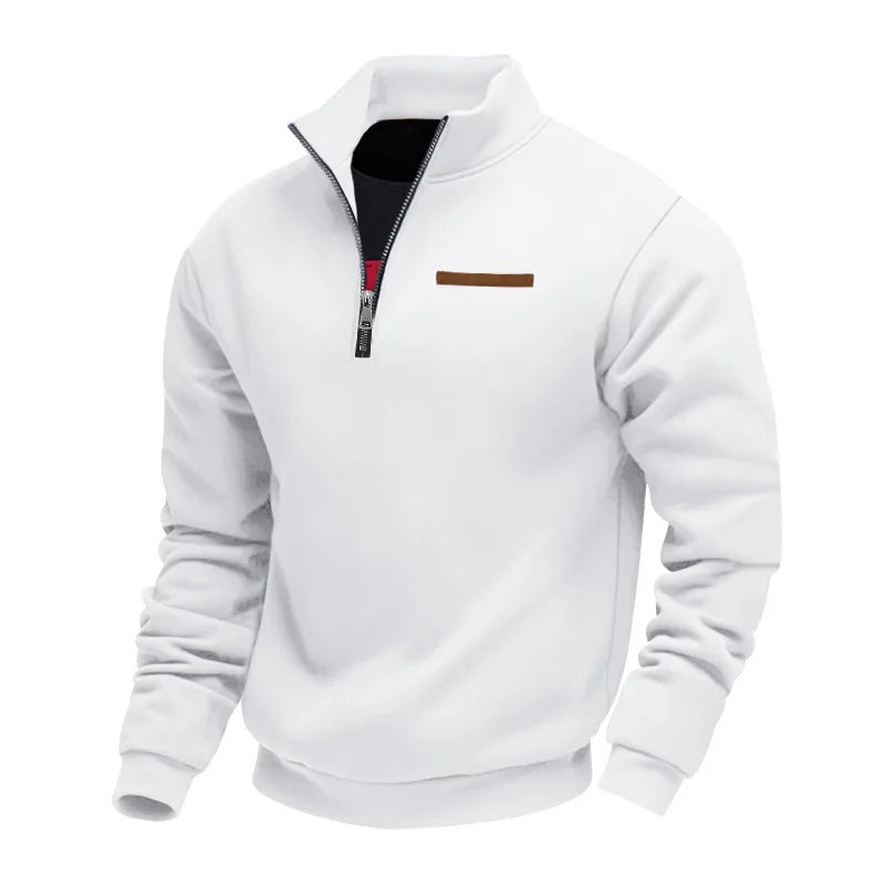 Sweter polarowy męski komfortowy – ciepły polar fleece