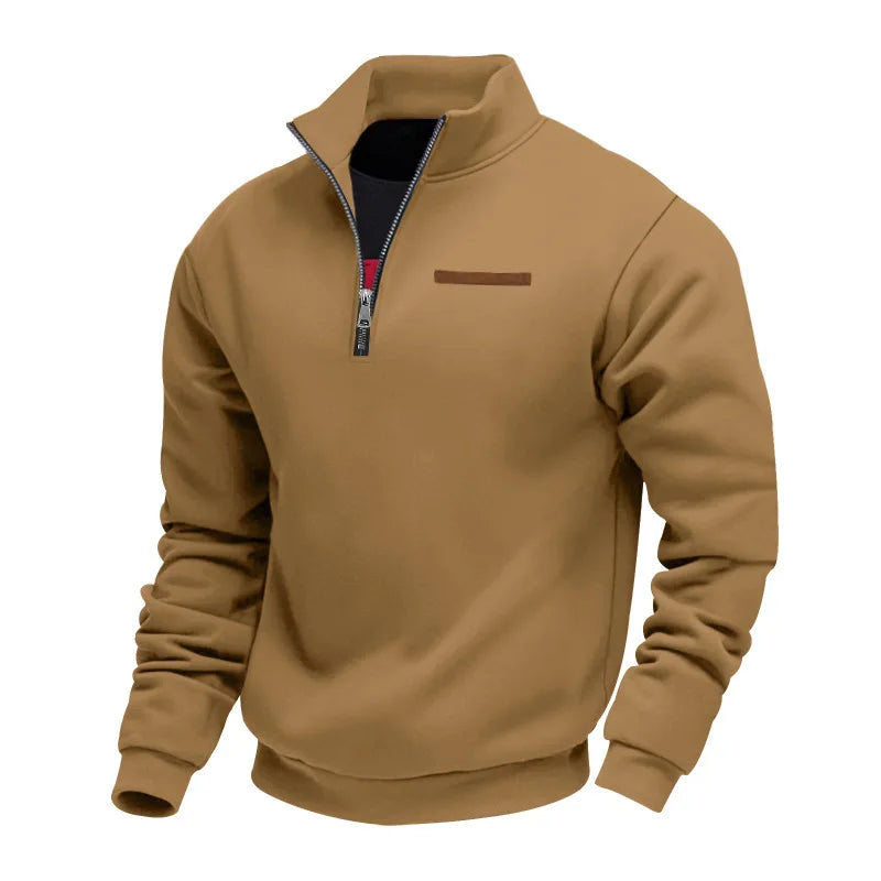 Sweter polarowy męski komfortowy – ciepły polar fleece